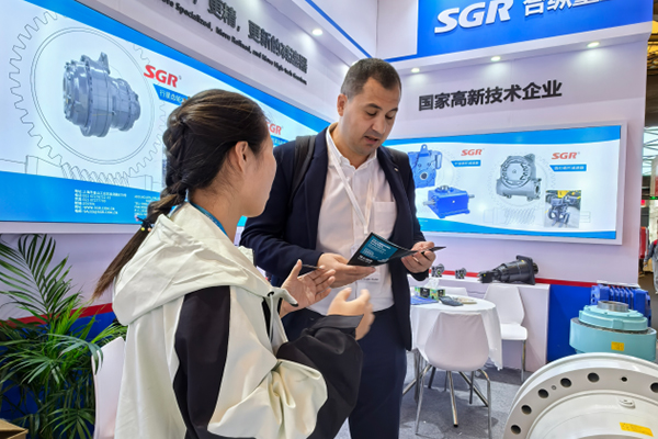 SGR 变速箱亮相 PTC ASIA 2024